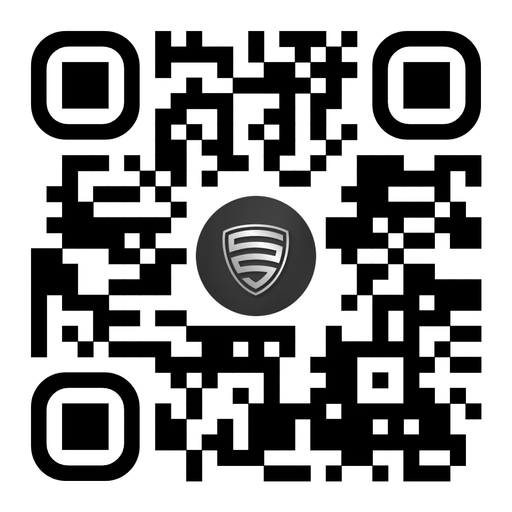 Código QR para baixar o App Encriptados