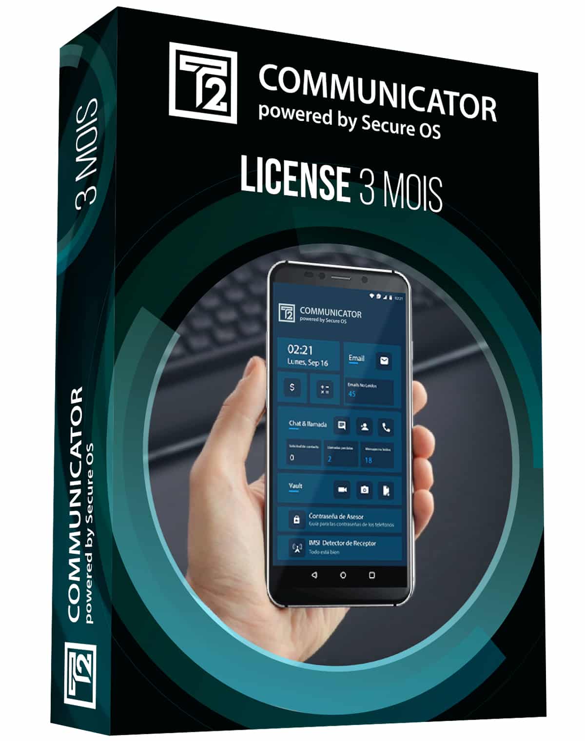 2t communicator licencia 3meses frances